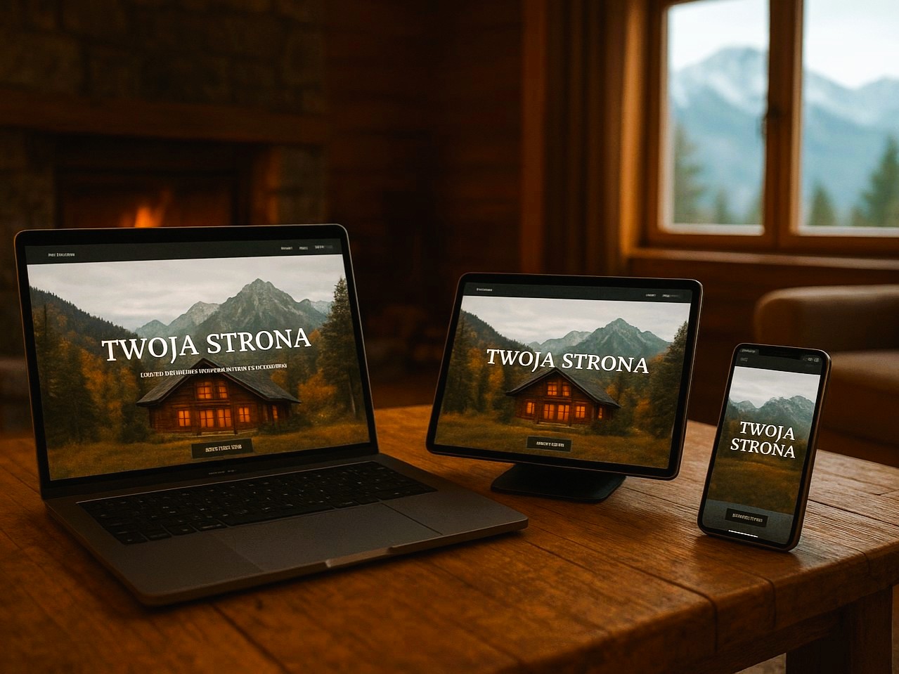 Twoja własna strona www od twórców Cabinest. Zrobimy ją dla Ciebie!